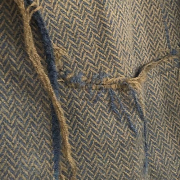 Nicole Miller Raw Edge Jacket Size 10 - Picture 5 of 5